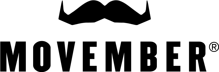 The logo of Movember